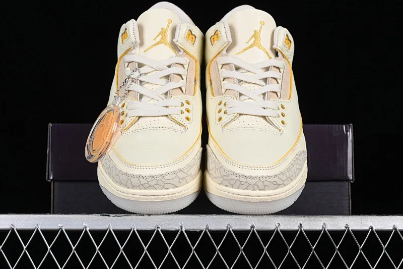All categories Air Jordan Jordan series basketball shoes Air Jordan 3 cost-effective version J.Balvin x Air Jordan 3 Retro AJ3 Joe 3 rainbow gradient FN0344-901